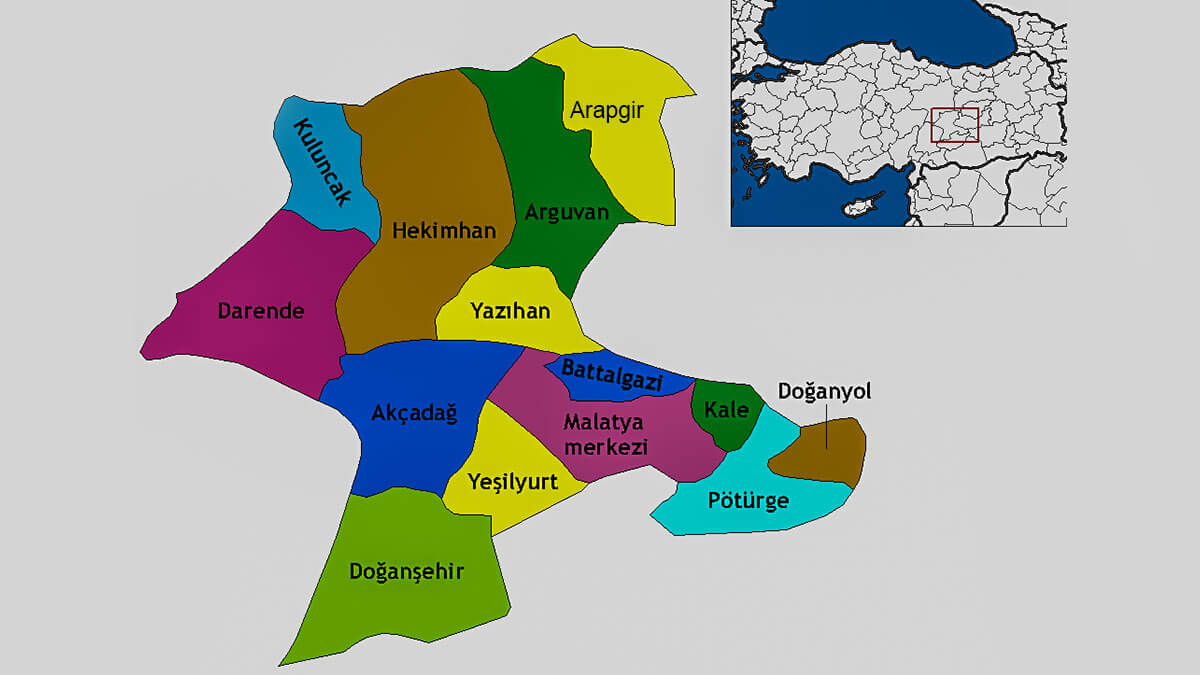 Malatya'nın İlçeleri: Malatya'nın Kaç İlçesi Var?