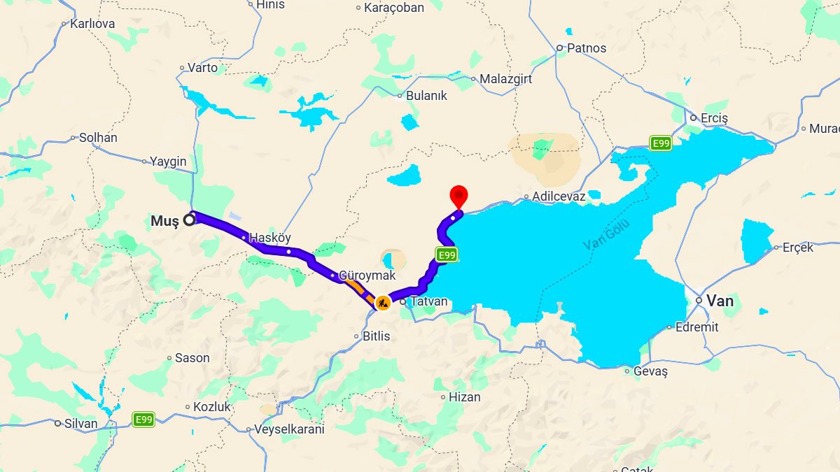 Muş ile Ahlat Arası Kaç KM? Kaç Saat? Muş/Ahlat Mesafe Bilgisi!