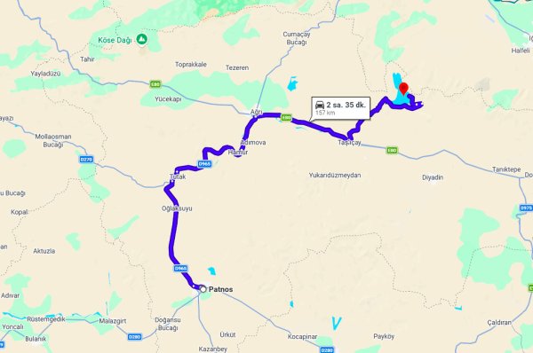 Patnos Balık Gölü Arası Kaç Km?