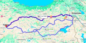 Iğdır Kayseri Arası Kaç Km?