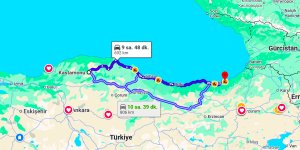Kastamonu Rize Arası Kaç Km?