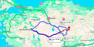 Afyonkarahisar Kayseri Arası Kaç Km?