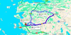 Kütahya İzmir Arası Kaç Km?
