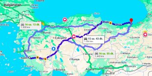 Aydın Trabzon Arası Kaç Km?