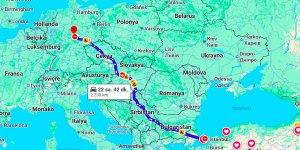 İstanbul Almanya Arası Kaç Km?