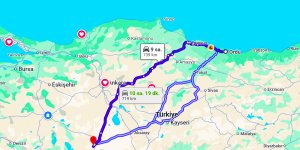 Ordu Konya Arası Kaç Km?