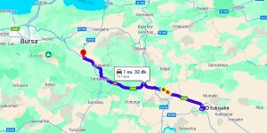 Eskişehir İnegöl Arası Kaç Km?