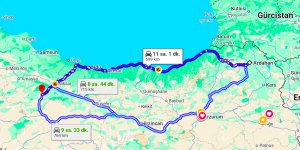 Ardahan Tokat Arası Kaç Km?