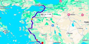 İstanbul Fethiye Arası Kaç Km?