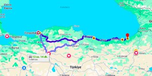 Zonguldak Rize Arası Kaç Km?