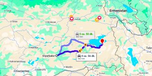 Diyarbakır Van Arası Kaç Km?