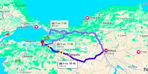 Ankara Bursa Arası Kaç Km?