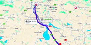 Ankara Aksaray Arası Kaç Km?