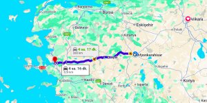 Afyonkarahisar İzmir Arası Kaç Km?