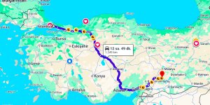 İstanbul Adıyaman Arası Kaç Km?