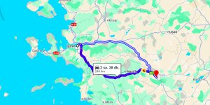 İzmir Denizli Arası Kaç Km?