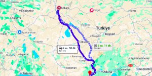 Ankara Mersin Arası Kaç Km?