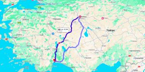 Ankara Antalya Arası Kaç Km?