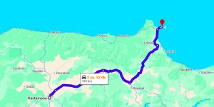 Kastamonu Sinop Arası Kaç Km?