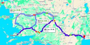 Bodrum Antalya Arası Kaç Km?