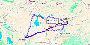 Konya Kayseri Arası Kaç Km?