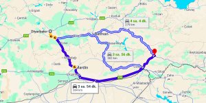 Diyarbakır Şırnak Arası Kaç Km?