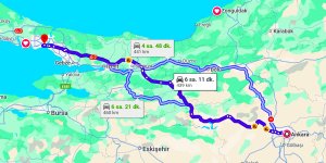 Ankara İstanbul Arası Kaç Km?