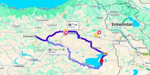 Erzincan Van Arası Kaç Km?