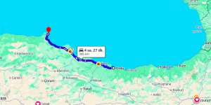 Ordu Sinop Arası Kaç Km?