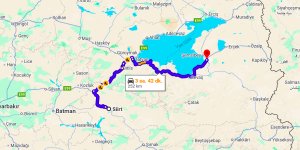 Siirt Van Arası Kaç Km?