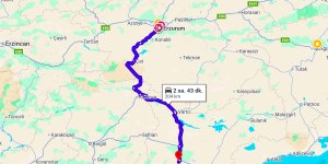 Erzurum Muş Arası Kaç Km?