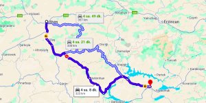 Sivas Elazığ Arası Kaç Km?