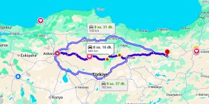 Ankara Erzincan Arası Kaç Km?