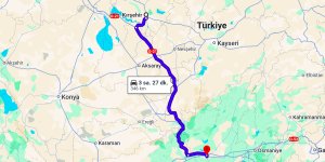 Kırşehir Adana Arası Kaç Km?