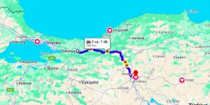Sakarya Ankara Arası Kaç Km?