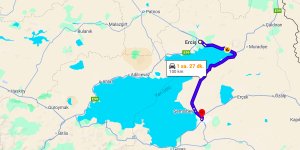 Erciş Van Arası Kaç Km?