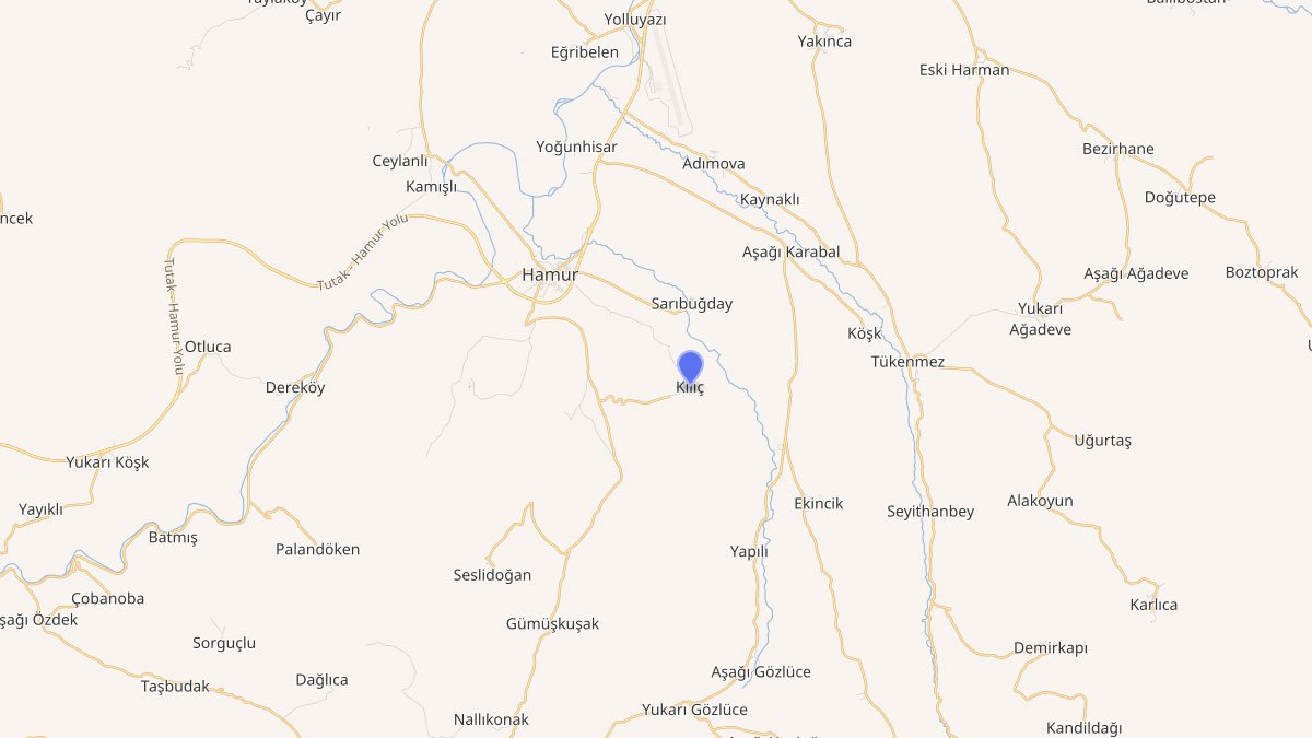 Kılıç Köyü (Şehîdan) Hamur/Ağrı