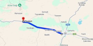 Ağrı Eleşkirt Arası Kaç Km?