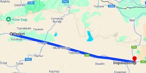 Eleşkirt Doğubayazıt Arası Kaç Km?