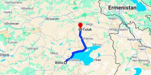 Bitlis Tutak Arası Kaç Km?