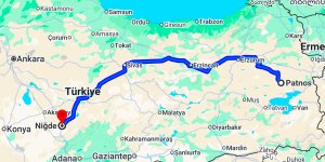 Patnos Niğde Arası Kaç Km?