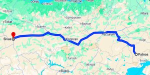 Patnos Sivas Arası Kaç Km?
