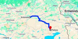 Erzurum Patnos Arası Kaç Km?