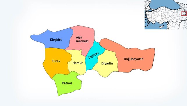 Ağrı Haritası