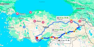 Patnos Mersin Arası Kaç Km?