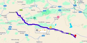 Horasan Diyadin Arası Kaç Km?
