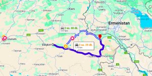 Eleşkirt Iğdır Arası Kaç Km?