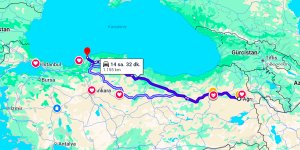 Ağrı Bartın Arası Kaç Km?
