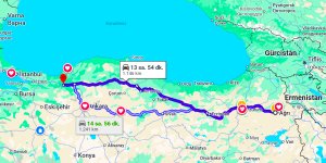Ağrı Bolu Arası Kaç Km?