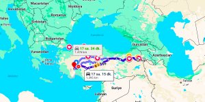 Ağrı Burdur Arası Kaç Km?